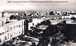 Oran - Avenue Pierre Seimard - Ecole Lamoriciere